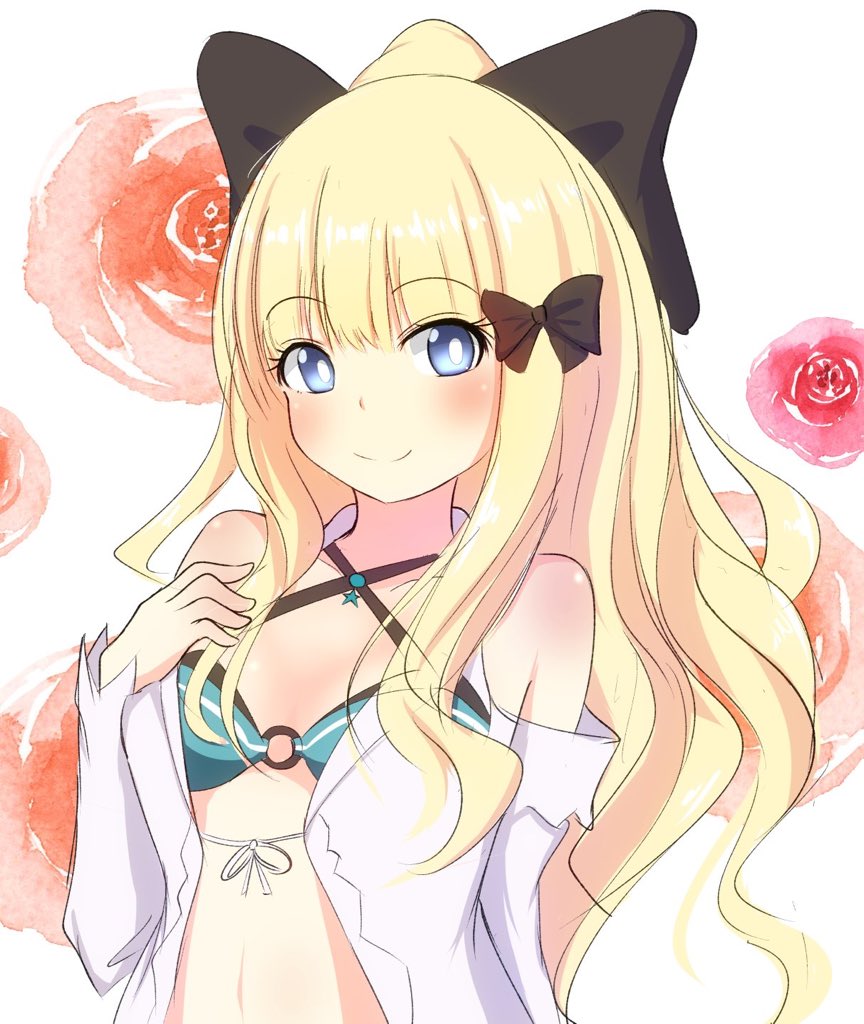 くそ寒いので水着絵を貼る さぶい 南国に行きたい Ecila 𝙄𝙍𝙆のイラスト