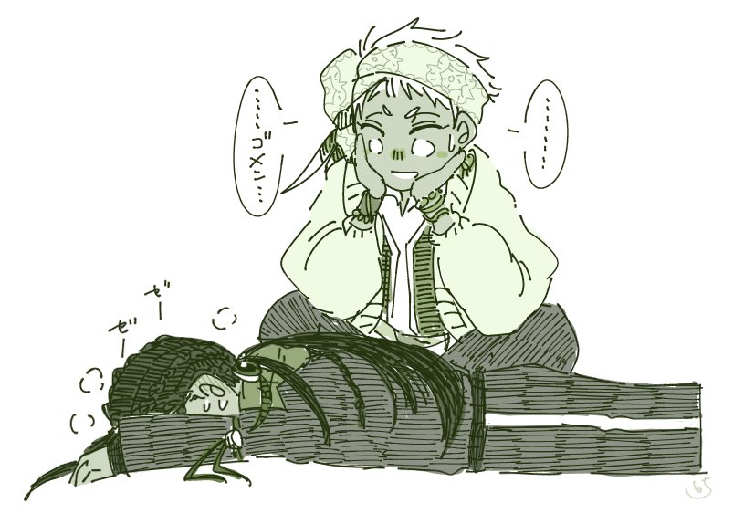 ちょっと前にこれだけ描いてて何か続きがあるんだろうけどネタを忘れたので供養? 
