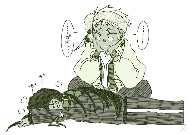 ちょっと前にこれだけ描いてて何か続きがあるんだろうけどネタを忘れたので供養? 