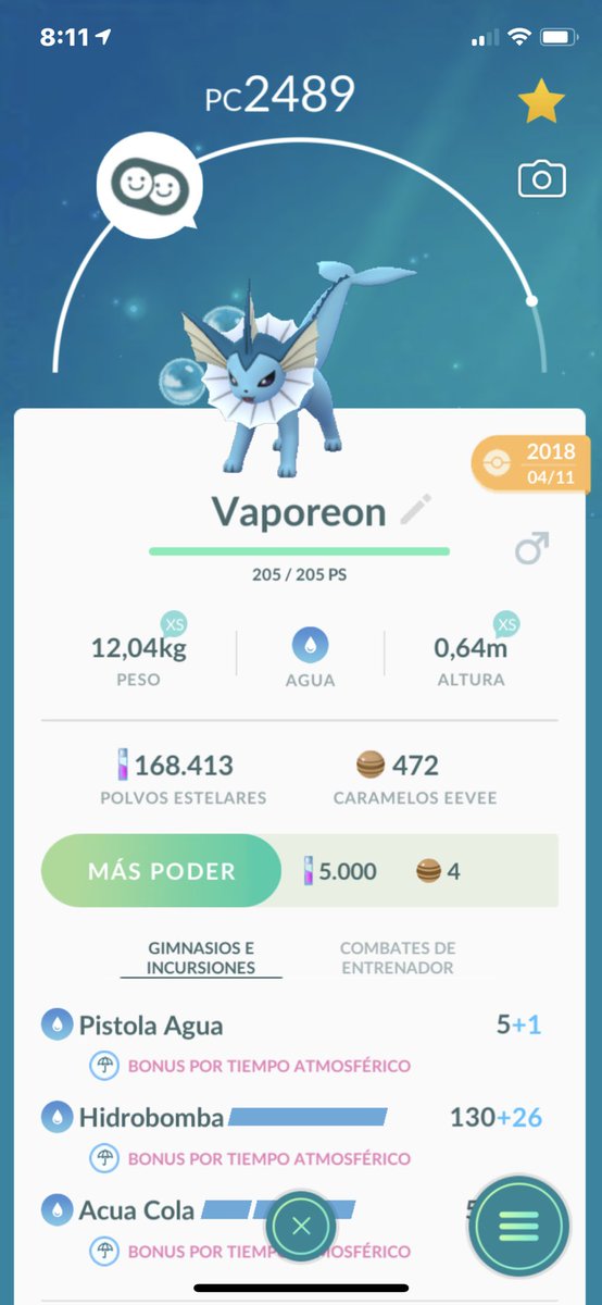 Robertoleala's tweet photo. #PokemonGOTourContes Suerte a todos mi Equipo sería 1 Arcanine 2 Vaporeon  3 Rhydon https://t.co/rAesmZNR9A