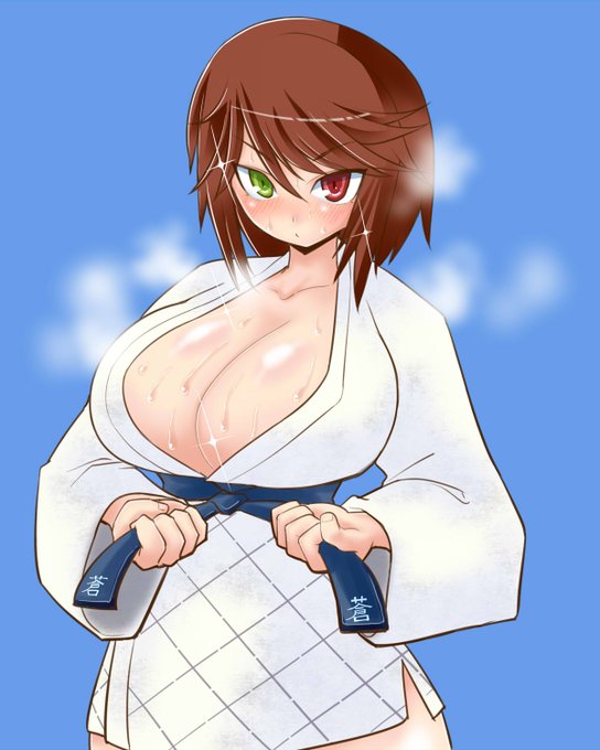 柔道着蒼星石、ナスAILEくん、牛AILEくん 