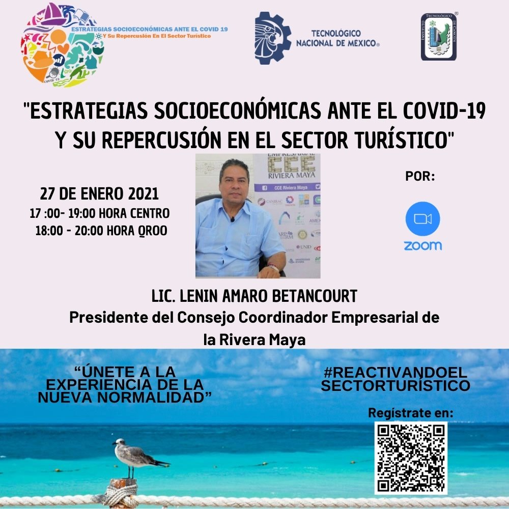 #Economía ¿Qué acciones estratégicas han implementado los empresarios de la #RivieraMaya para la reactivación económica ante la pandemia? La respuesta la tiene el Lic.<a href="/leninamaro/">Lenin Amaro B.</a> en el @EventoITCancun #EstrategiasSocioeconómicasAnteElCovid <a href="/cristinazuetar/">Cris</a> <a href="/Mitzvela/">𝑴𝒊𝒕𝒛</a> <a href="/TheAlanAlexis/">Alan Alexis Juarez 🔥</a>