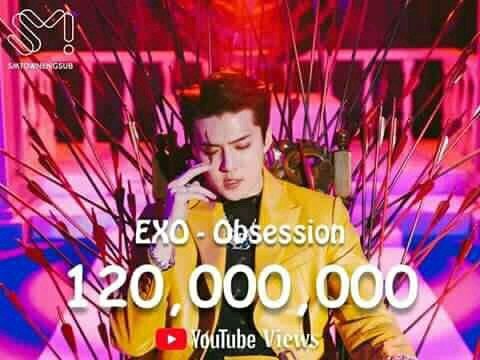 _rhicess's tweet image. EXO's "Obesession"Becomes Their 11th Music Video To Hit 120,000,000 Views On Youtube

#EXO 
#ObsessionWithExo
@weareoneEXO