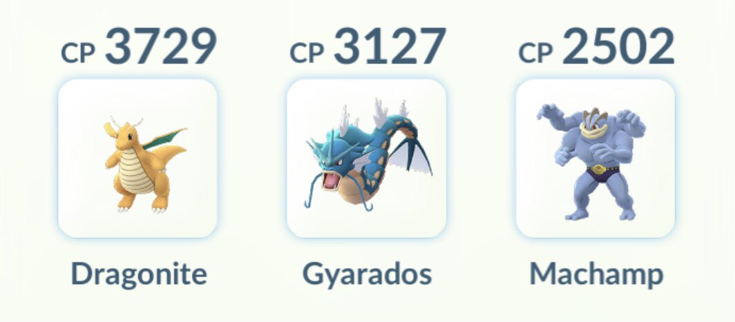 arnoldoofficial's tweet photo. ¡SONIC TEAM!

Name: ArnoldSonic

Theme: Alwas on time!

My favorite trio. 
🐉 Dragonite.
🌊 Gyarados.
🥊 Machamp.
@PokemonGoApp 
 #PokemonGOTourContest https://t.co/IKyKOXoY5p