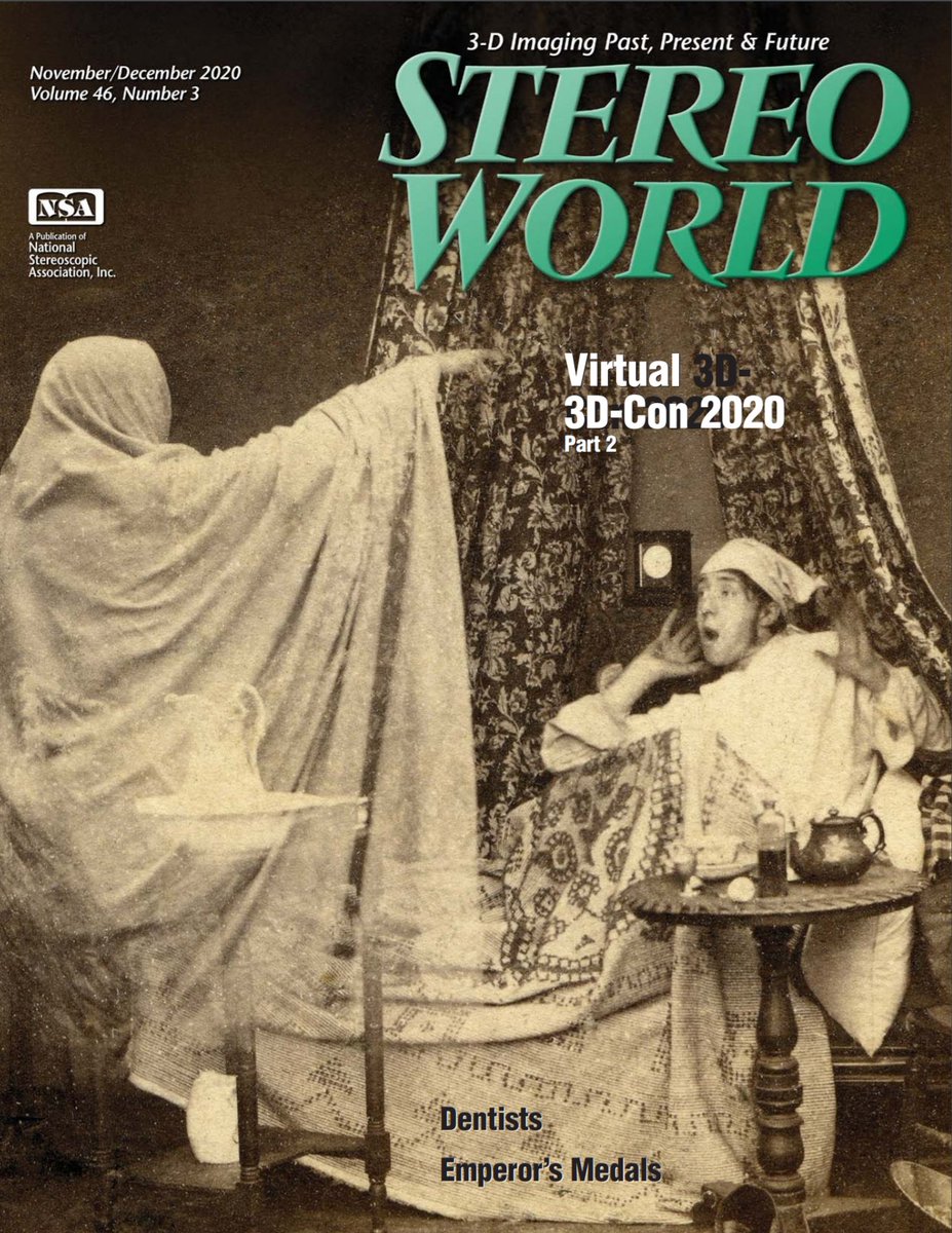 3DMovieList's tweet photo. The latest edition (Nov/Dec 2020) of Stereo World magazine is available online as a PDF!
https://t.co/4Z0Zlni7Lj
Join the National Stereoscopic Association (NSA) and you'll get this magazine regularly! https://t.co/94qpDDdvSE https://t.co/DJzPQnMgiM