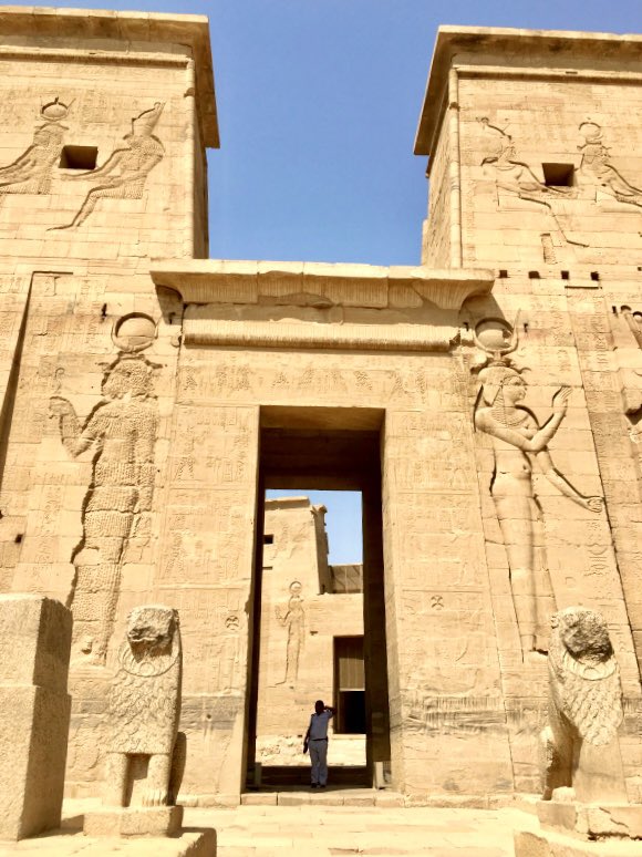 …and after the last mysteries of Isis were completely discontinued at the  #Isis temple of Philae in the year 457 of the current era. #HighPriestess #GoddessThe Isis temple of Philae: