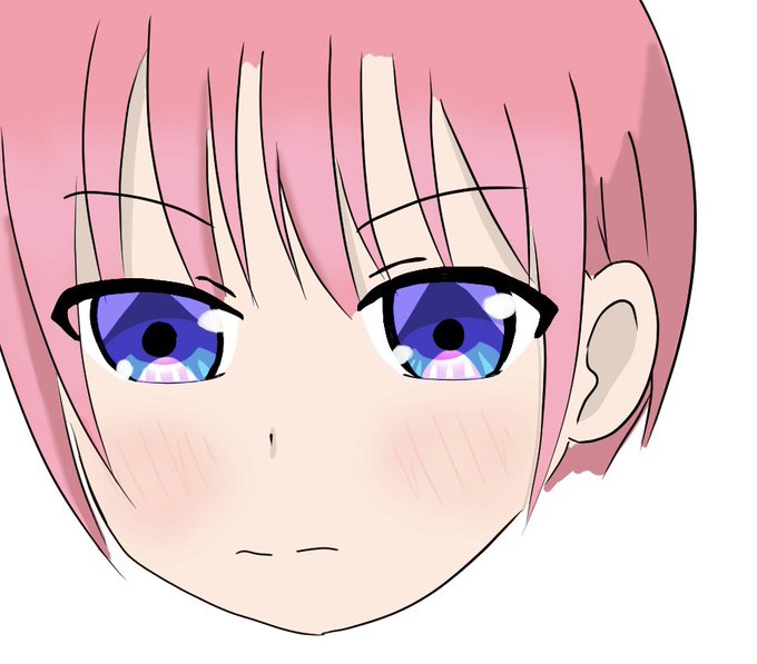 フタバ（ゲーム垢）さんがTwitterに投稿した中野一花(五等分の花嫁)のイラスト。
