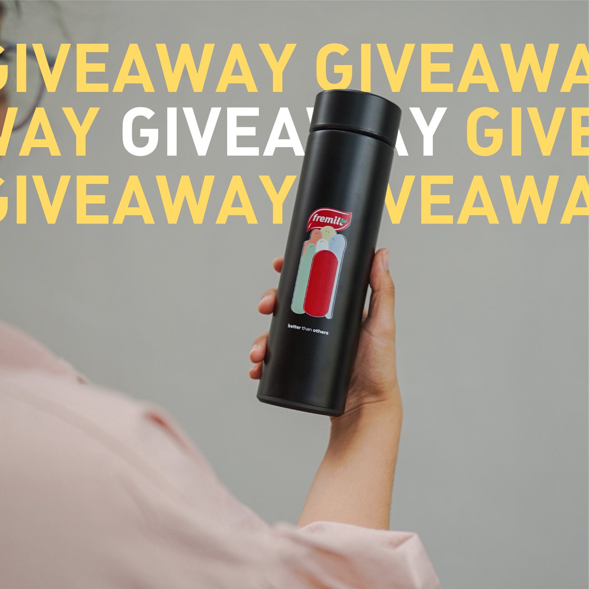 GIVEAWAY TIME 🔥

Free Fremilt Exclusive Merchandise ini untuk 5 pemenang! Caranya gampang: 

1. Follow twitter <a href="/Fremilt/">Official Fremilt® Thai Tea</a> 
2. Retweet &amp; like tweet ini 
3. Reply "MAU - Kota Domisili" sebanyak banyaknya 
contoh : (MAU - JAKARTA) 

Gampang banget kan! Cuss!! 😍

#FremiltGiveaway