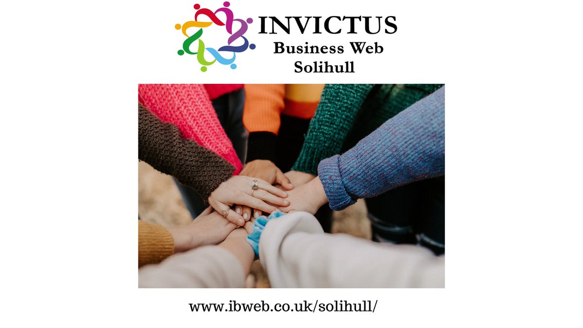 Kick start your New Year with a focus on strengthening your local #businessnetworks

At the Invictus #Business Web #Solihull you get opportunities to discuss business issues and learn from other #businessowners in a friendly environment

book your place
ibweb.co.uk/events/?mc_id=…