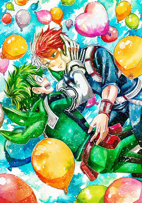 #轟出の轟くん誕生祭
やっと編集出来た～!
改めて轟くんお誕生日おめでとう!
君の未来が幸せで溢れますように! 