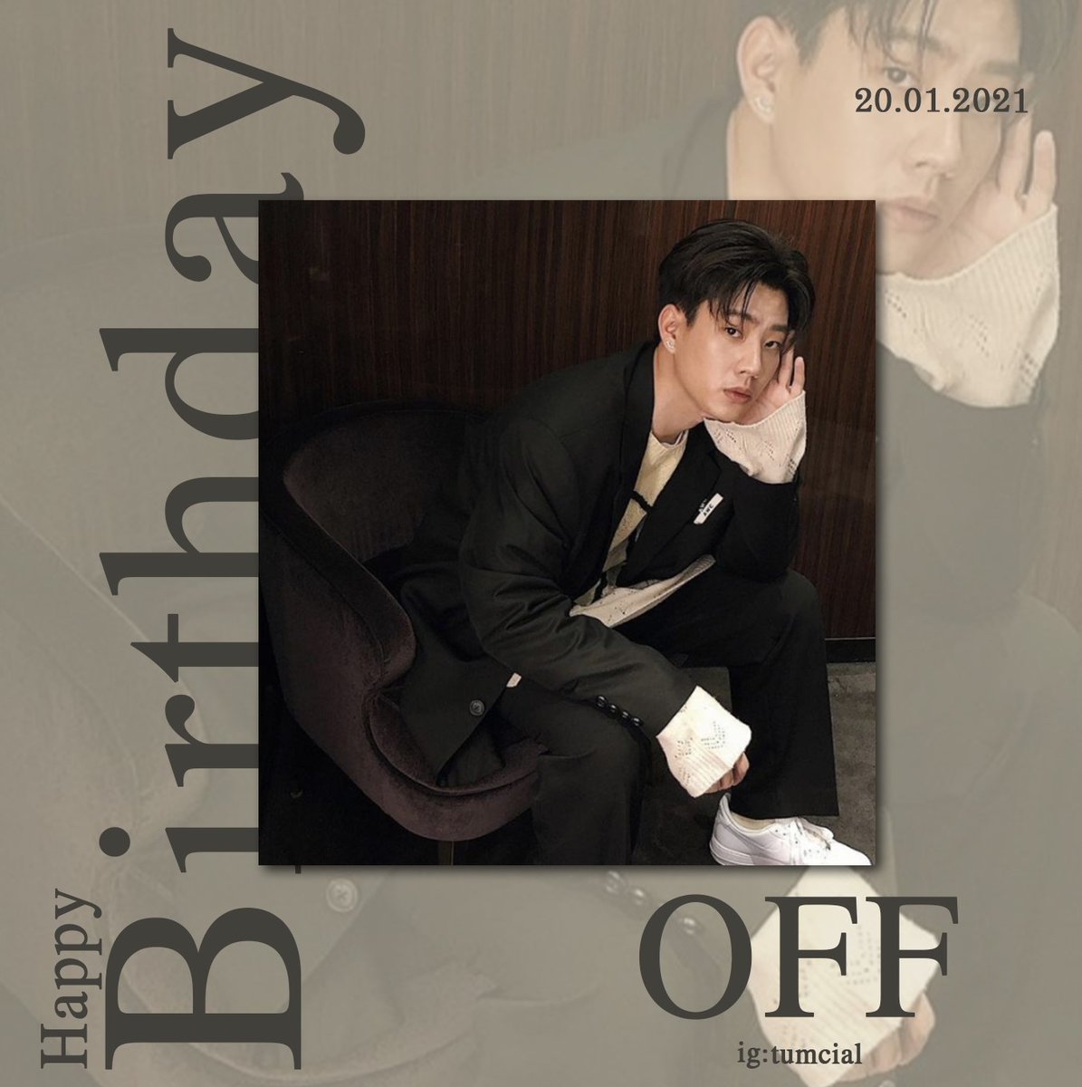 HAPPY BIRTHDAY <a href="/off_tumcial/">ออฟที่แปลว่าปิดประตูแพ้</a>  ขอให้พี่ออฟ มีความสุขมากๆ นะ สุขภาพแข็งแรง สมหวังรับวันเกิดนะคะ 
#GMMTV