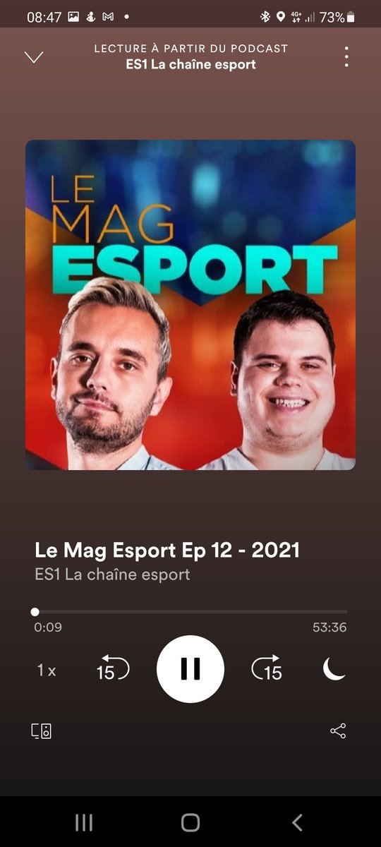 bertrand_amar's tweet photo. Au fait @es1tv c'est aussi des podcasts esport et c'est très cool ! https://t.co/53u9VBFTWk