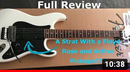 HaroldWSchranz's tweet photo. Squier Contemporary Active Stratocaster Olympic White Full In-Depth Review by Adam Schranz: https://t.co/fMpRd85QG4 #Squier #Fender #Stratocaster #Guitar #Humbuckers #ActivePickups #FloydRoseTremolo #GuitarReview https://t.co/6G47Jalq9V