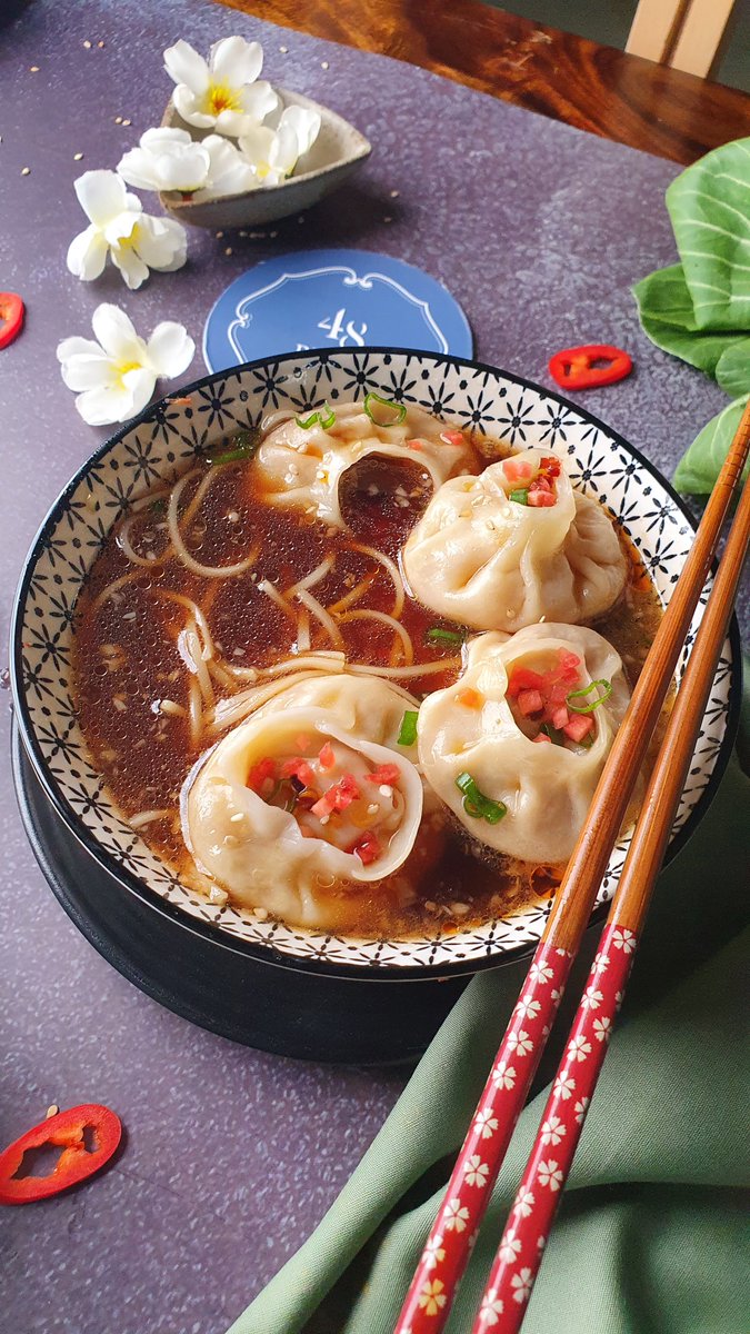 48Plates's tweet photo. Dumpling Noodle Soup anyone? :) Order yours on Zomato, deliveries in Gurgaon https://t.co/Iox5Ao2pkC