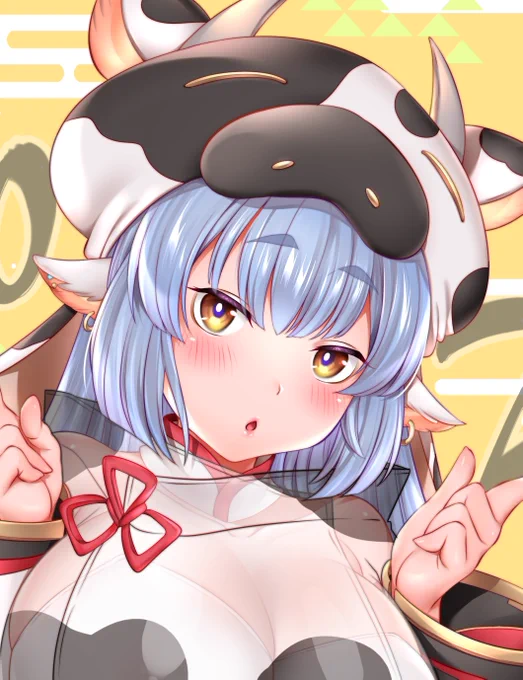 改めまして、今年も何卒よろしくお願いいたします🙇‍♀️
というわけで描き初めはグラブルのシャトラちゃん🐄 