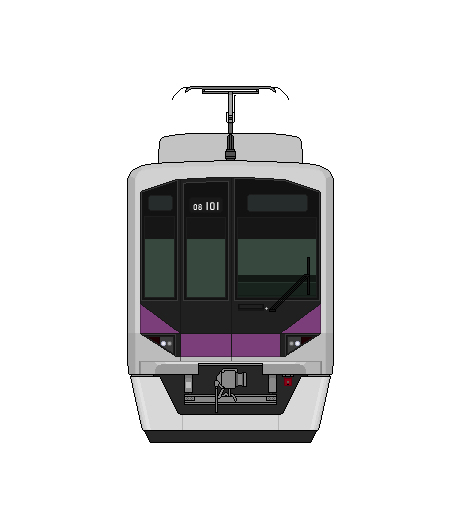 コズミックスぺース改 鉄面画 東京地下鉄08系 鉄面画 メトロ 東京メトロ 東京地下鉄 08系 半蔵門線 地下鉄 鉄道イラスト 鉄道 T Co Xi0xdbgylr