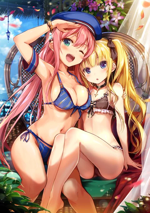 そろそろ水着も描きたい気分じゃな

 #くそ寒いので水着絵を貼る 