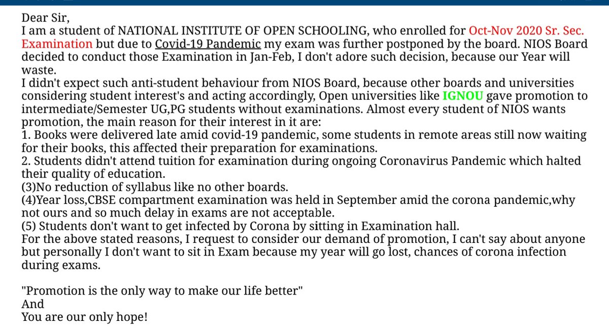 uVvQTBp9ONIbPGF's tweet photo. #promoteniosoctbatch
#niosवालेबच्चोंकोइंसाफ़दो
#NIOSSaveOurFuture 
#Niosboardexamcancel
#NiosCancelledJanFeb_exam @anubha1812 @nidhiindiatv mam please help us @SonuSood @FcSonuSood sir please help us https://t.co/TpnnvbcE2O