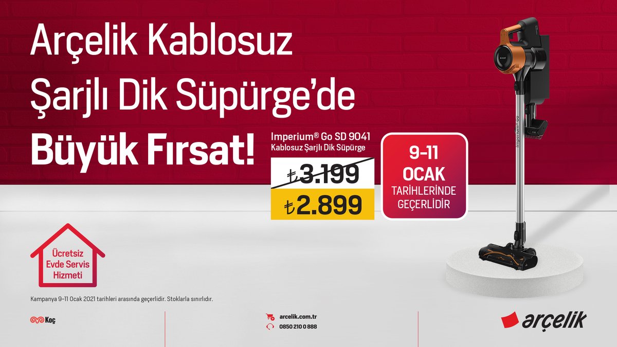 asiller1986's tweet photo. 9-11 Ocak Tarihleri Arasında Arçelik Kablosuz Şarjlı Dik Süpürge 'de Büyük Fırsat! Üstelik ücretsiz Evde Servis Hizmetiyle! #grundig #askileyap #arcelik #asillerltd #kahve #türkkahvesi #indirim https://t.co/TmIqGio2Vp