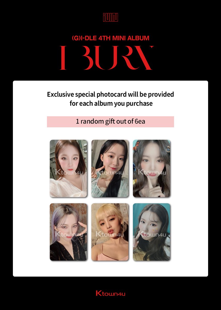 여자아이들 #GIDLE #I_burn #GIDLE 4th Mini Album [I burn