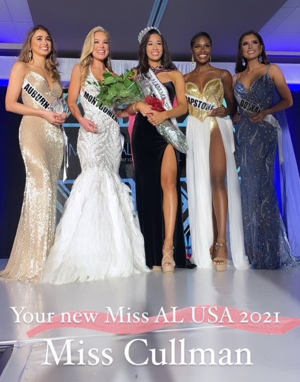 CullmanTribune's tweet image. Alexandria Flanigan, Miss Cullman, was crowned Miss Alabama USA tonight 
(Photo courtesy of RPM Productions)