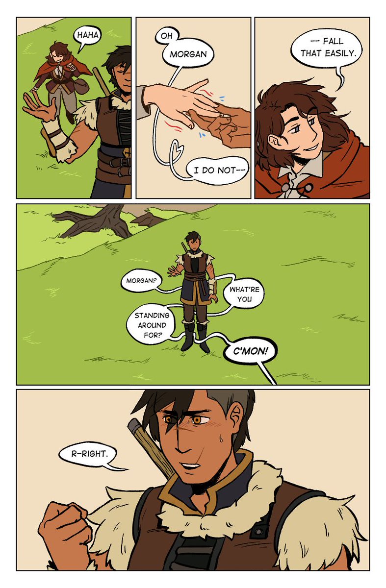 webcomic edition! 

you can read Sanguine on tapas and webtoon ?
https://t.co/w198qUxMuR
https://t.co/Rt0qU8zxs1 