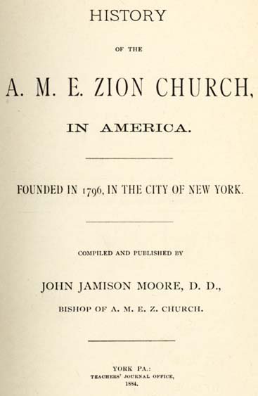 The first church founded by AME Zion Church was built in 1800 and named Zion. These churches still “belonged” to worshippers original churches, but operated independently. (Most had Black congregants, but still had white ministers.)