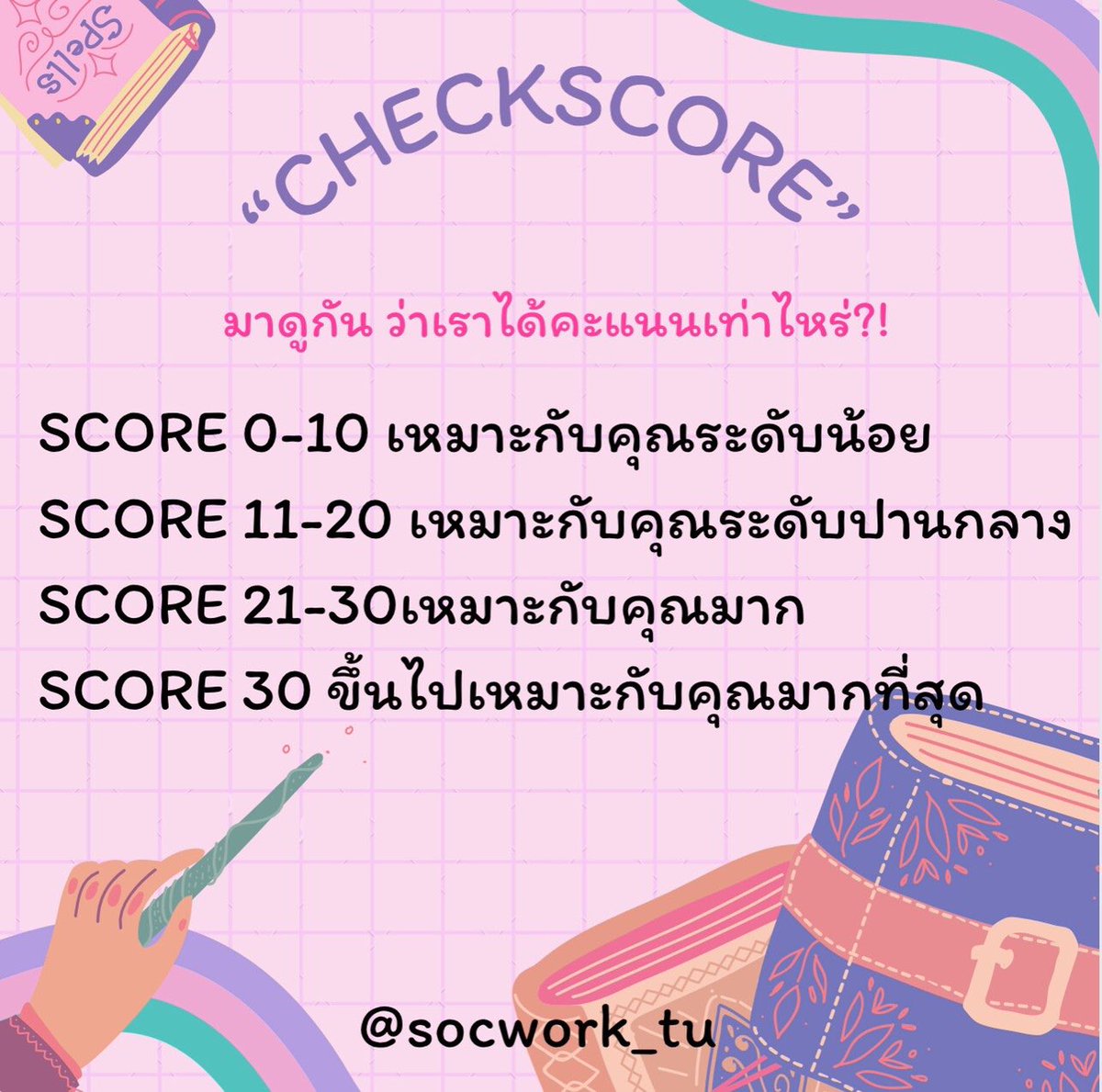 พี่ยอติวสอบตรงเข้าคณะสังคมสงเคราะห์ tweet media