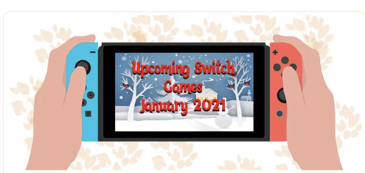 Ladies_Gamers's tweet photo. January 2021 is already underway, so time to publish the list of Upcoming Switch Games. These are the ones we have on our radar!
@EpixrG #LifeofFly @RionixGames #TheUnexpectedQuest #indiegames #Switch
https://t.co/u2JRuk0PO0 https://t.co/5JFtfLnDqv