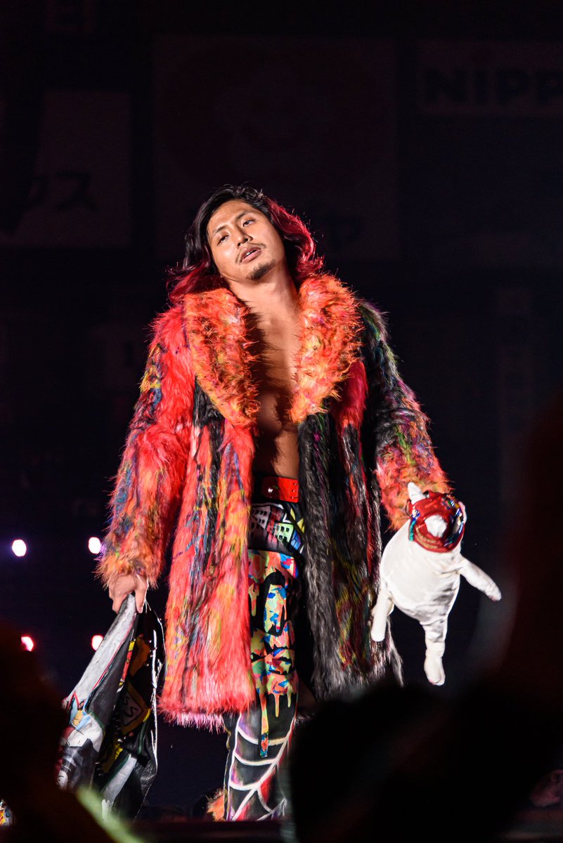 東京ドーム大会で「入場花道側の前の方の座席」だった時の高橋ヒロム