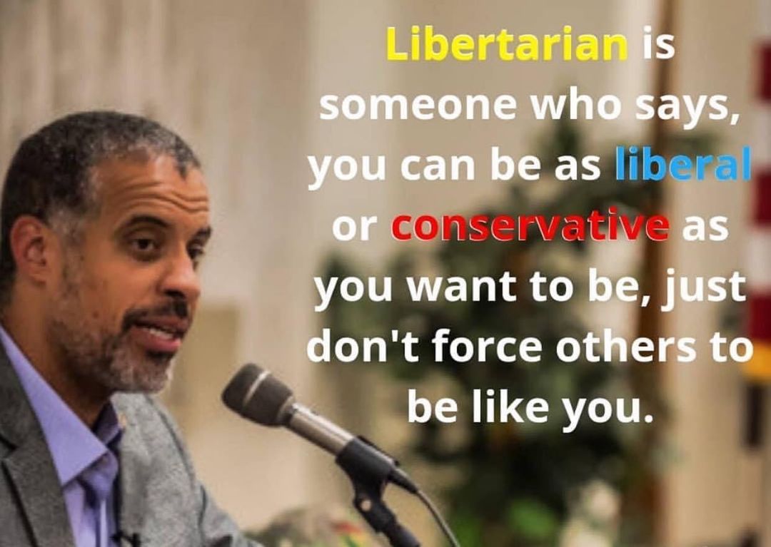 ejforliberty's tweet photo. The sad truth about this statement is that some #Liberals & #Conservatives don’t allow you to be as you are.
@sharpe_way You can be as liberal or as conservative as you want to be. This is the important part: just don’t FORCE others to be like you.
#SharpeWay #LarrySharpe #ej4f https://t.co/ij0fR4hyh4
