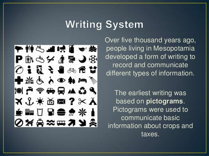 Mesopotamian writing system