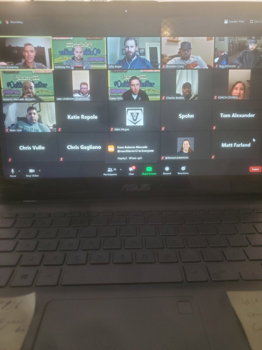CoachPla1's tweet photo. Post @ABCA1945 convention after hours. A little decompression going on. https://t.co/E4bgYcUdDJ