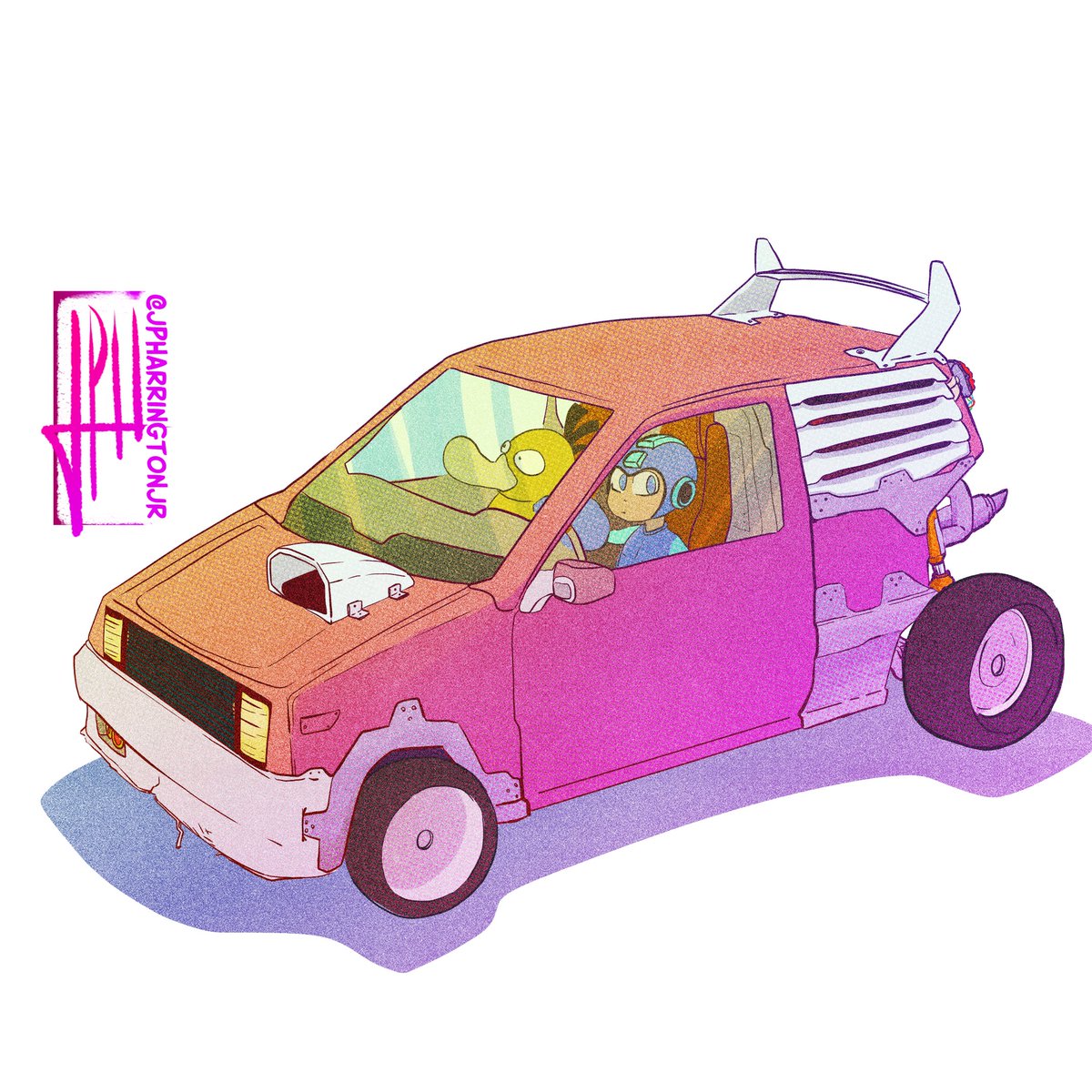 jpharringtonjr's tweet photo. MegaDuck PsyCruiser
#myart #fanart #characterdesign #propdesign #car #honda #turbo #boostcreeps #nintendo #capcom #future #storyboard #storyboardartist #animation #webcomic #comic #manga #cute #cyberpunk #mod #megaman #psyduck #quack #illustration #fast #race #fanfic #vaporwave https://t.co/Q7WoEDoL6R