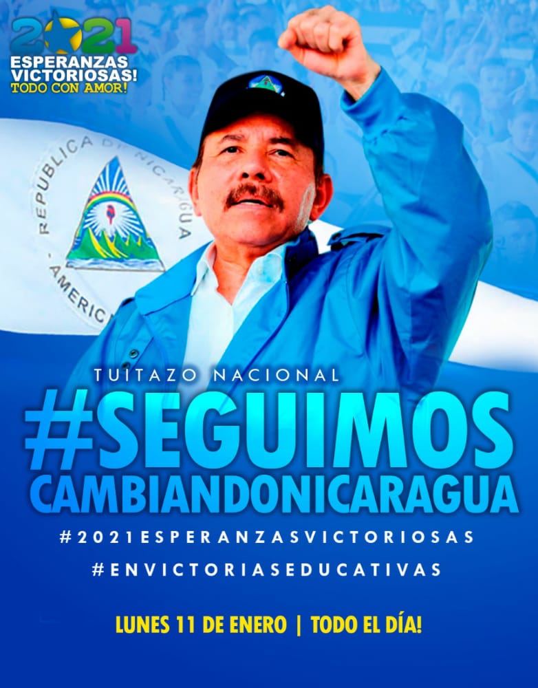 IvaniaVargas12's tweet photo. #SeguimosCambiandoNicaragua 
#2021EsperanzasVictoriosas 
#LeonRevolucion
#TodoConAmor https://t.co/REO88UdLdB