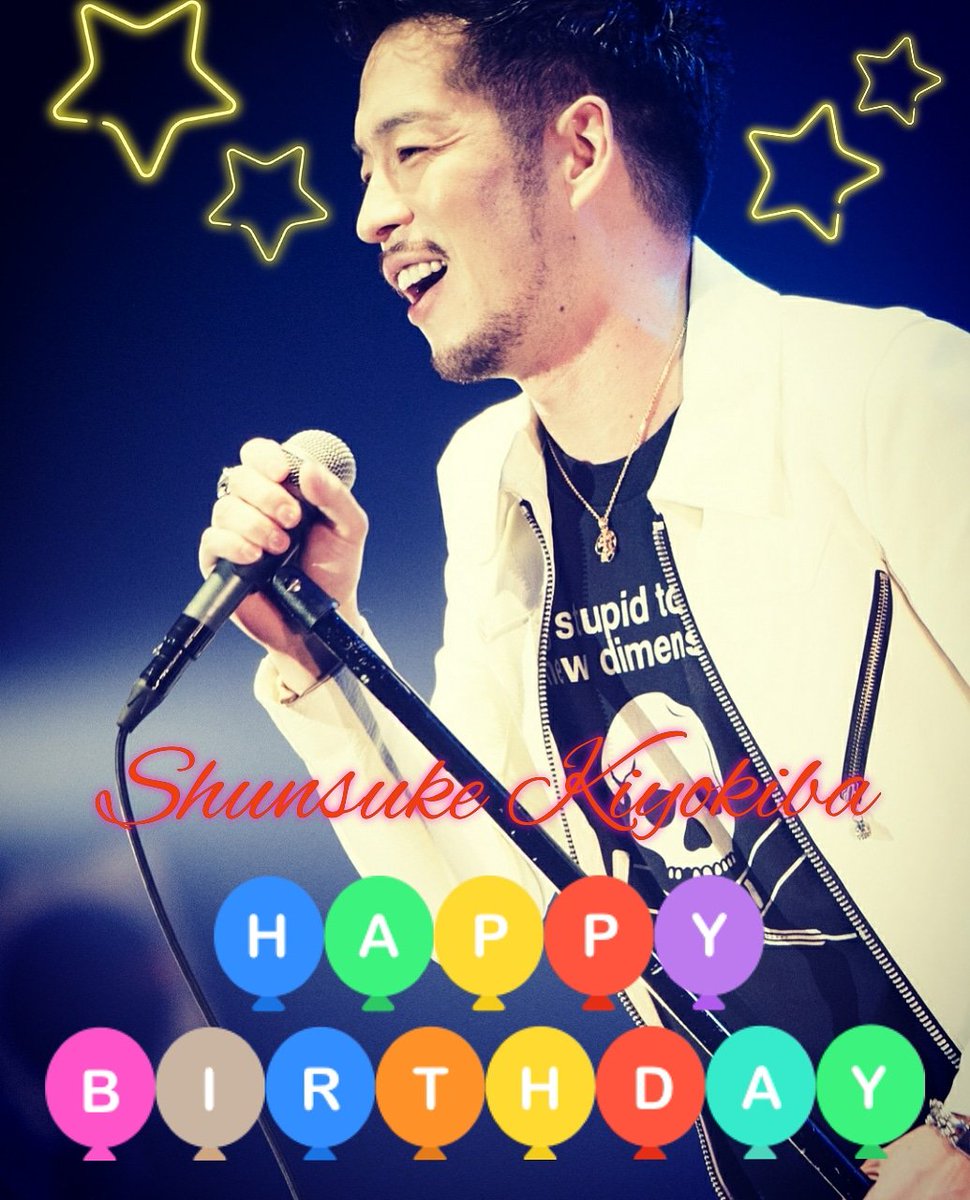 kykb6935's tweet photo. ♪⸜(๑ ॑꒳ ॑๑)⸝♪✰ 。ﾟᴴᴬᴾᴾᵞ ᴮᴵᴿᵀᴴᴬᴰᴬᵞﾟ。✰
俊ちゃんおめでとう🎂🎉🎊 https://t.co/aIqAPAefIg