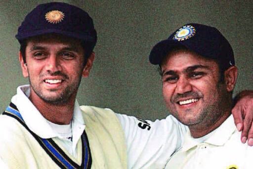 virendersehwag's tweet photo. Kehte hain Deewaaron ke bhi kaan hote hain. Yeh deewar ke kaan toh hain hi jo sabko achhe se sunte hain, balki bahut saaf hriday aur mann bhi hai. When we had the Wall, we had it All. #HappyBirthdayRahulDravid , wish you fulfillment in all that you do. https://t.co/DbV6VPUzPh