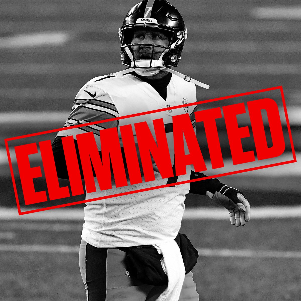 SNFonNBC's tweet photo. The Pittsburgh Steelers have been eliminated from the playoffs. https://t.co/MTJsRvjlH6