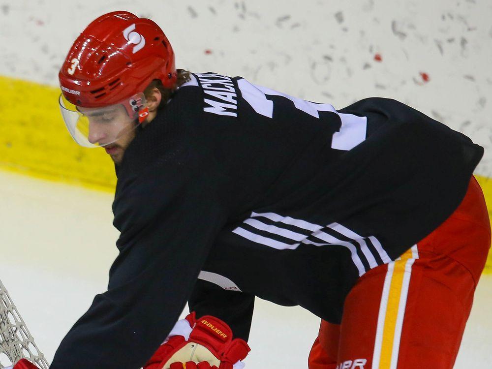 Flames rookie Connor Mackey aims to follow father into NHL spotlight