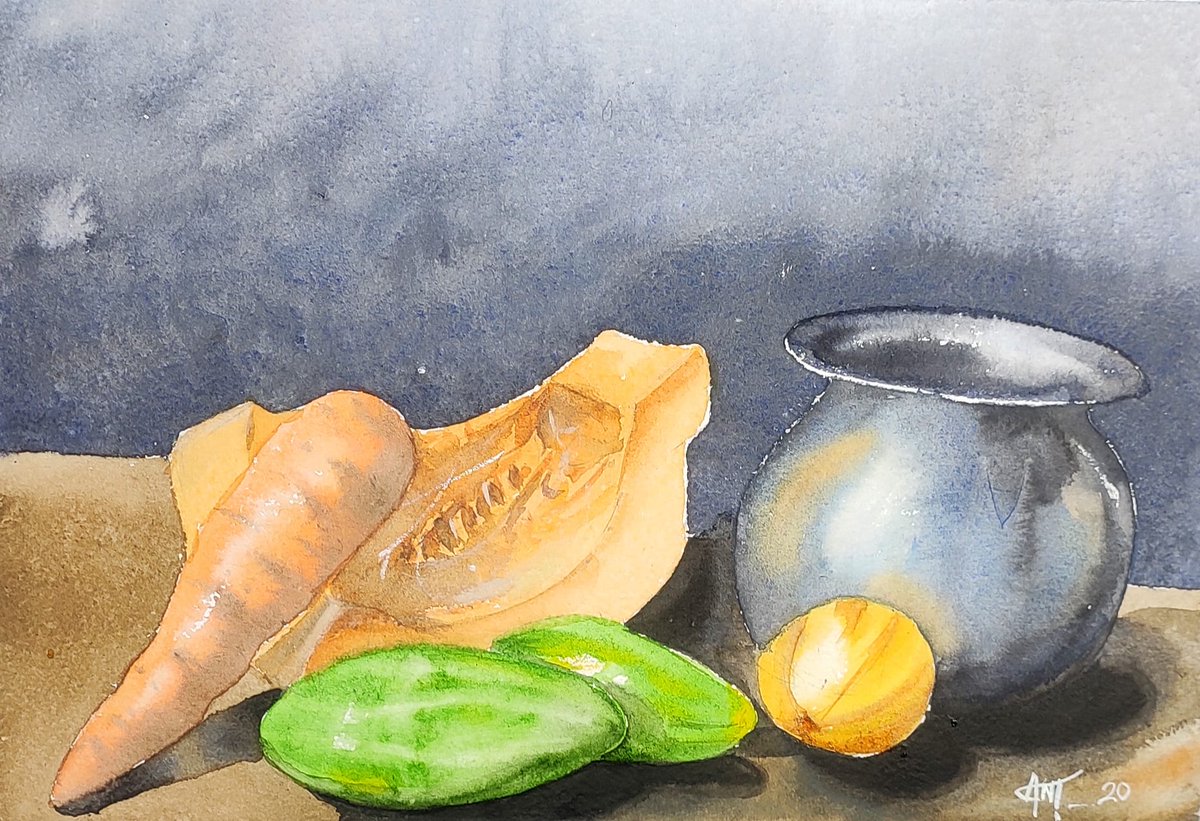 Greyant4's tweet photo. still life painting with Watercolour...

#still_life #watercolorpainting #acrylicpainting #realisticpainting #simplewatercolor #objectpainting #art #paintingoftheday #still_lifedrawing #Drawwithavijit https://t.co/zfhMuDsoOQ