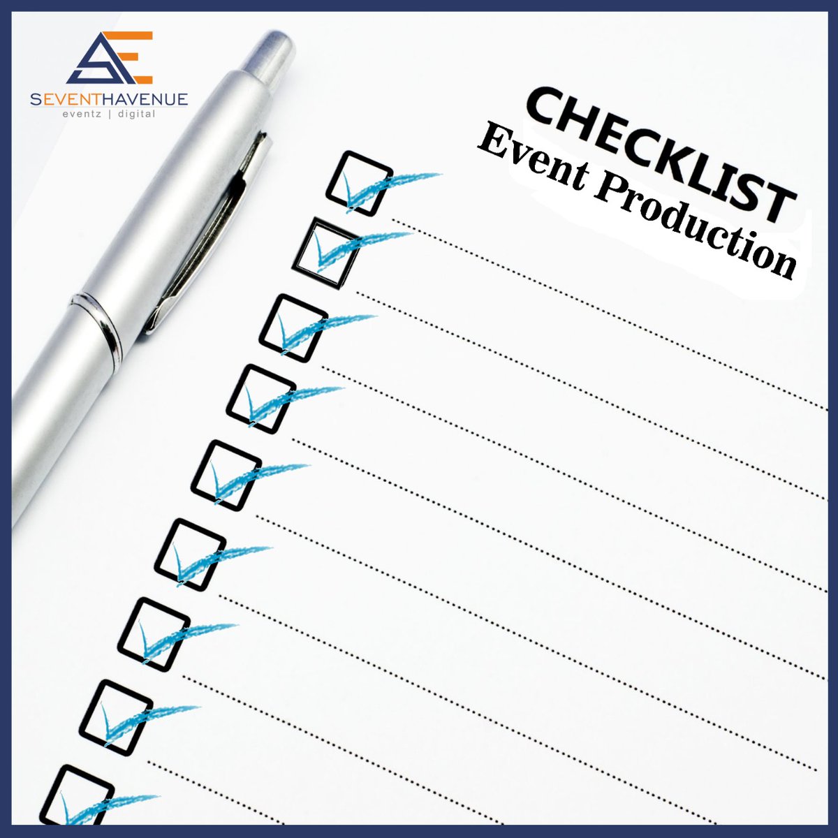 AvenueEventz's tweet photo. A smooth execution is only possible when you have a checklist to run down and preparedness to face escalations.
#EventProduction #Event #ProductionChecklist #Checklist #EventExecution #7thAvenueEventz #EventManagementCompany #Bhubaneswar #HappyBirthdayRahulDravid https://t.co/EojxMspYaZ