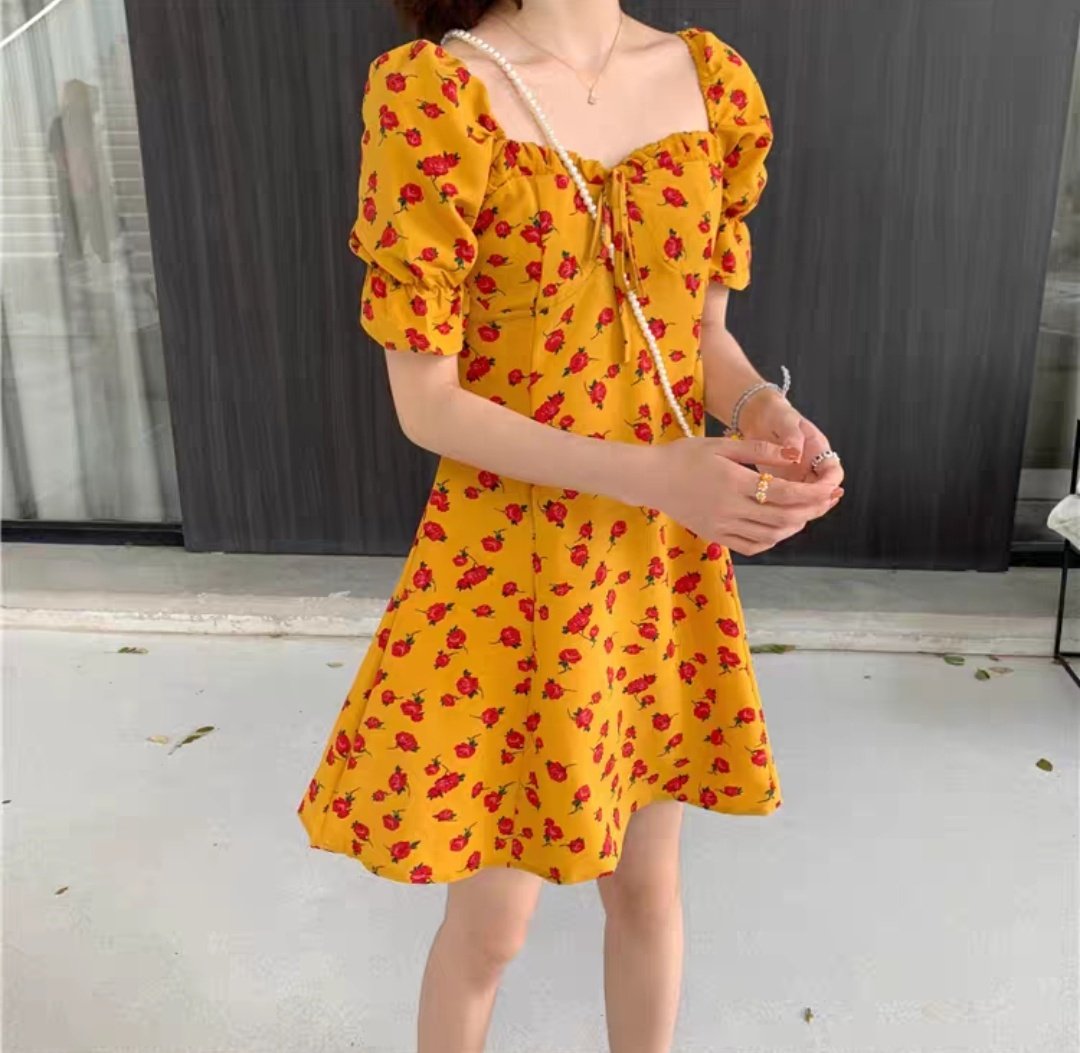 FeonixClothes's tweet photo. พร้อมส่ง‼️ เดรสสีเหลือง ลายกุหลาบ 🌹
☁️ 120 บาท
🍀 Size M อก 84cm ยาว 45cm

📦 30/50, ชิ้นถัดไป+10
💌 สนใจสอบถามได้ค่ะ 
#เดรส #เดรสเกาหลี #เสื้อยืด #เสื้อจั้มอก #เดรสราคาถูก #เดรสแฟชั่น #เสื้อกล้าม #เสื้อสายเดี่ยว #เสื้อผ้า #เสื้อผ้าแฟชั่น #เสื้อครอป #ถูกและดีบอ��ต่อ https://t.co/3xwJG7WWTK