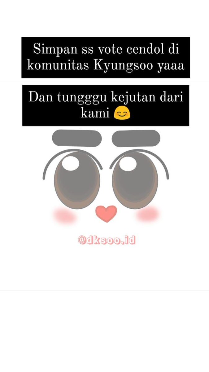 dksoo_id's tweet photo. Simpan ya gaes 
Ada kejutan dari kami.... https://t.co/BnYrRg0UpE