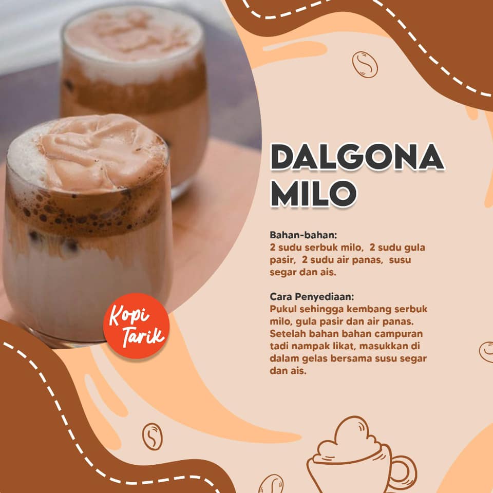 FoodViralMY's tweet photo. Resepi Dalgona Pelbagai Perisa 🥰😲
Persiapan jika MCO 2.0 

📸: Kopi Tarik https://t.co/Iep27rCCVZ