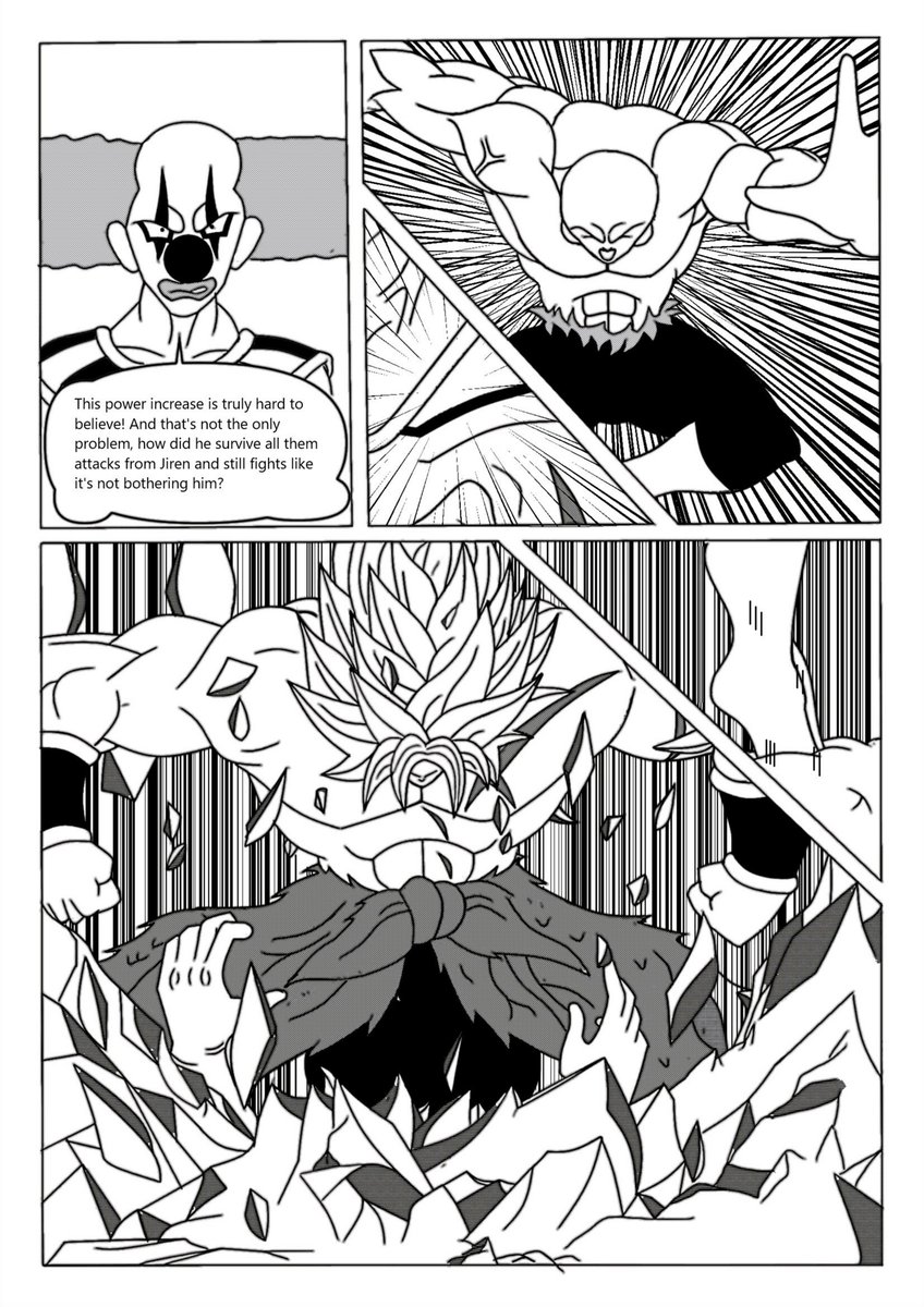 MostWanted_Art's tweet photo. #Broly Vs #Jiren Fan manga done by me
#Dragonballsuper #Dragonball #Beerus #Goku #Vegeta #Belmod #SuperDragonballheroes #SDBH
page 37 to 40 https://t.co/uR4snvvdXO