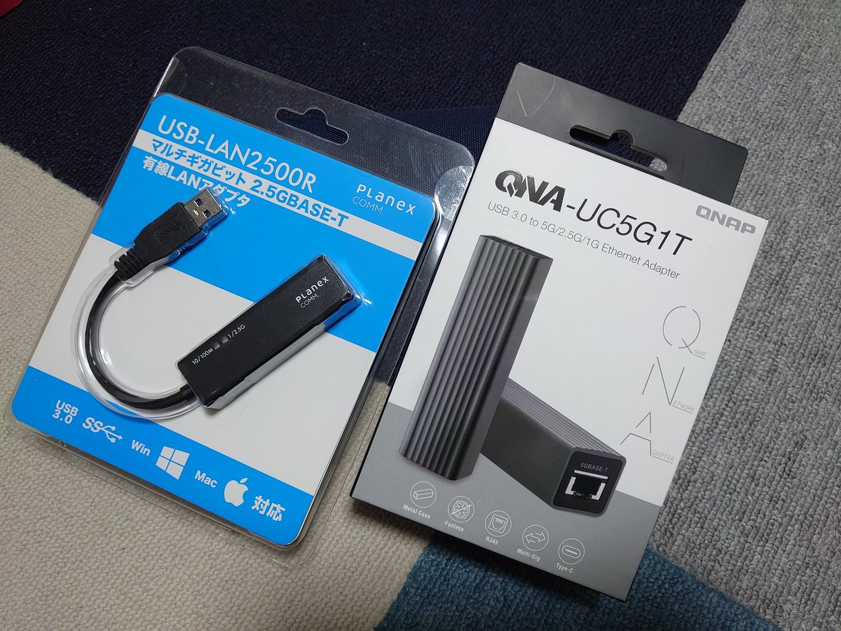 nicejpn's tweet image. 自宅LANのアップデートに向けて。
まずは安価な機材でも使い物になるのか検証してみるところから。
#QNAP
#planex
