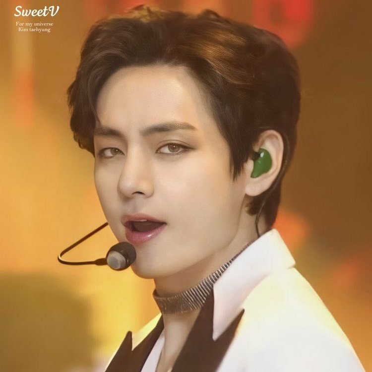 Taehyung's exposed forehead : a dangerous thread