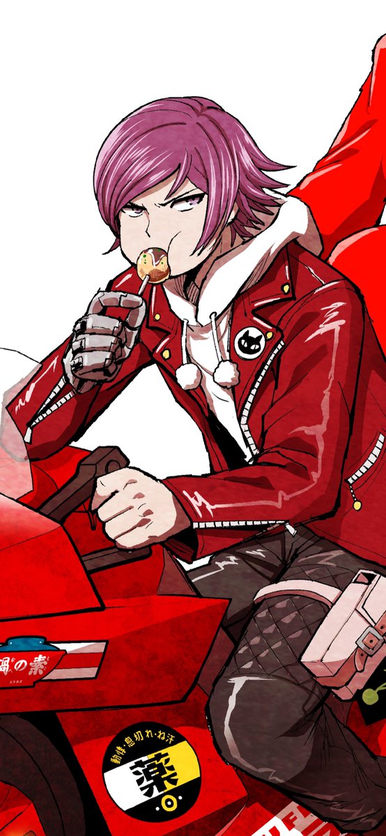 1200いいねありがとうございます^_^運び屋さんは無口で口が悪いクソの人ですが超絶プロフェッショナルでバイク好き過ぎたこ焼き好き過ぎで最高ですよね…特に最終話は正に「運び屋」で男も濡れるカッコ良さでした。漫画版でも上出来目指して頑張ります^_^