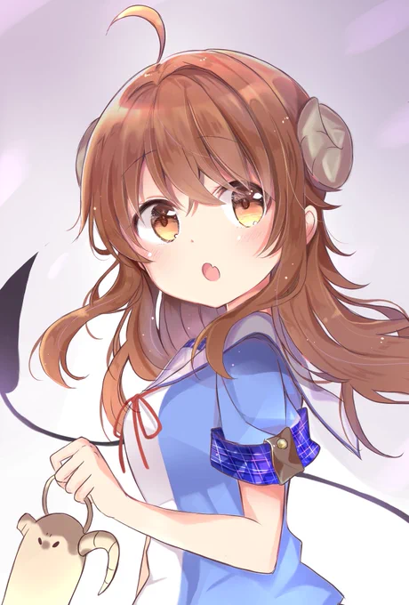 最近描いた方が幼く感じる_(┐「ε:)_シャミィィィィィィ 