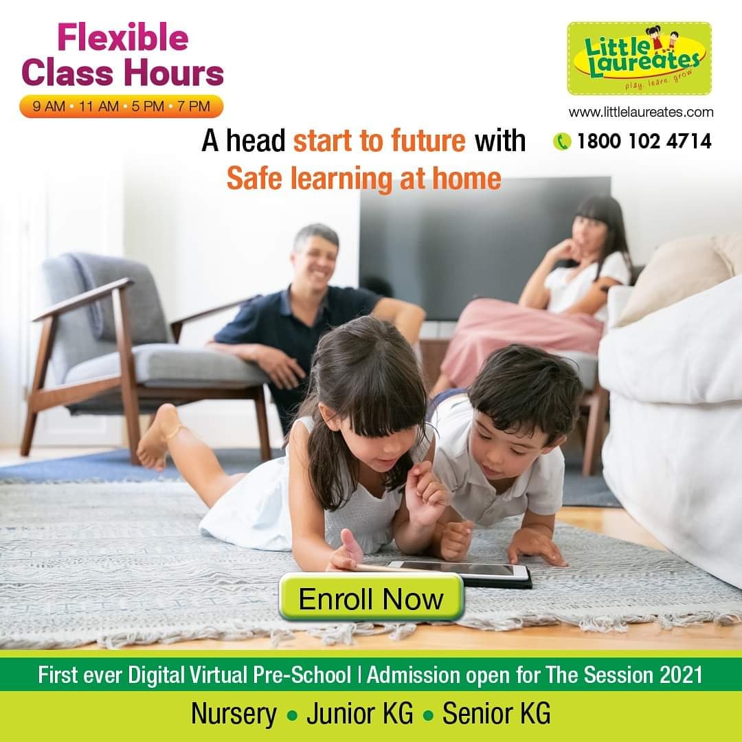 LLaureates's tweet photo. Little Laureates bring to you the first-ever virtual classroom facility in Eastern India for your child that you avail from the safety and comfort of your home. 

Please visit our new website https://t.co/UBUJ7n77eN for Demo Classes and Admission.

#Preschool #VirtualClasses #Kid https://t.co/IU9w4ullOP